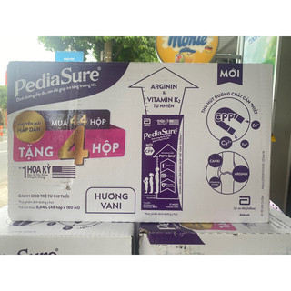 (Date 9/24) Thùng 48 Hộp Sữa nước Pediasure Vani 180ml