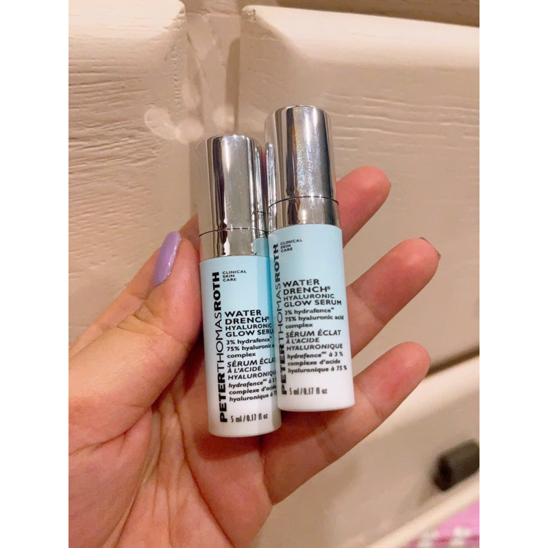 Serum cấp nước Ha Water drench hyaluronic Glow Serum Peter Thomas Roth
