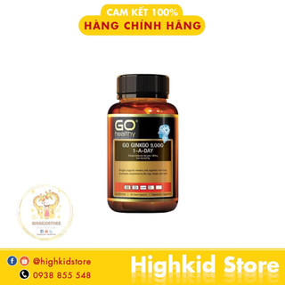 Viên uống bổ não Ginkgo 9000mg Go Healthy 60 viên
