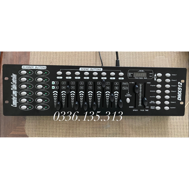 Bàn khiển DMX 512; bàn khiển 512; bàn khiển đèn sân khấu; bàn mixer 512; bàn mixer
