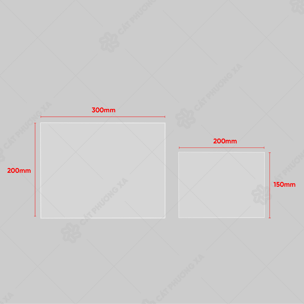 Tấm Nhựa Mica  2mm Nhiều Màu Nhiều Kích Thước