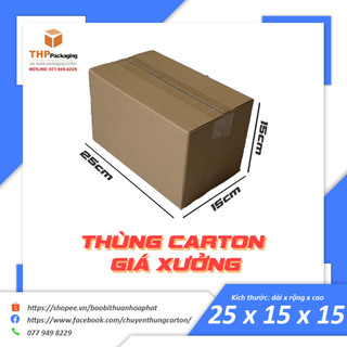 25x15x15 thùng giấy carton