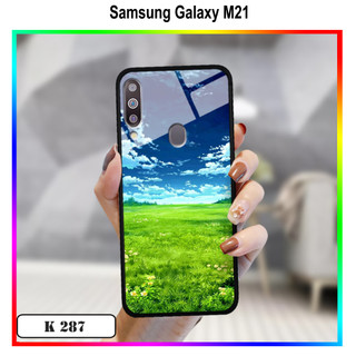 Ốp điện thoại 3D Phong Cảnh Đồng Quê cho Samsung Galaxy M21