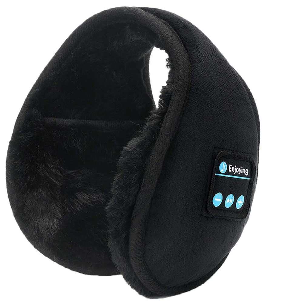 Bịt Tai Giữ Ấm Kiêm Tai Nghe Mic Đàm Thoại, Chụp Tai Bông Giữ Ấm Mùa Đông Có Kết Nối Bluetooth Nghe Nhạc KORESPORT