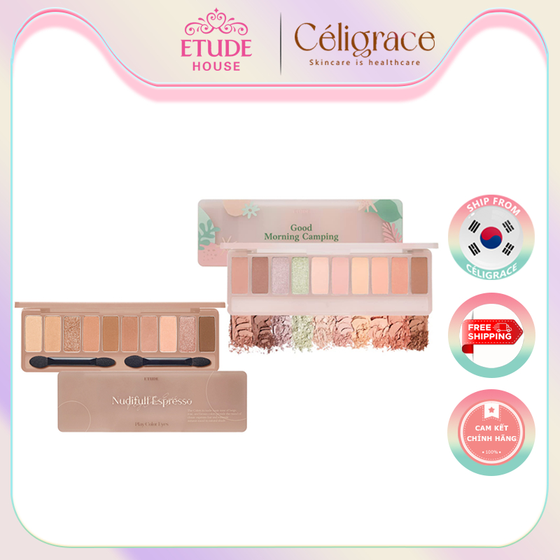 Bảng Phấn Mắt Etude House 10 Ô Play Color Eyes Palette 9g