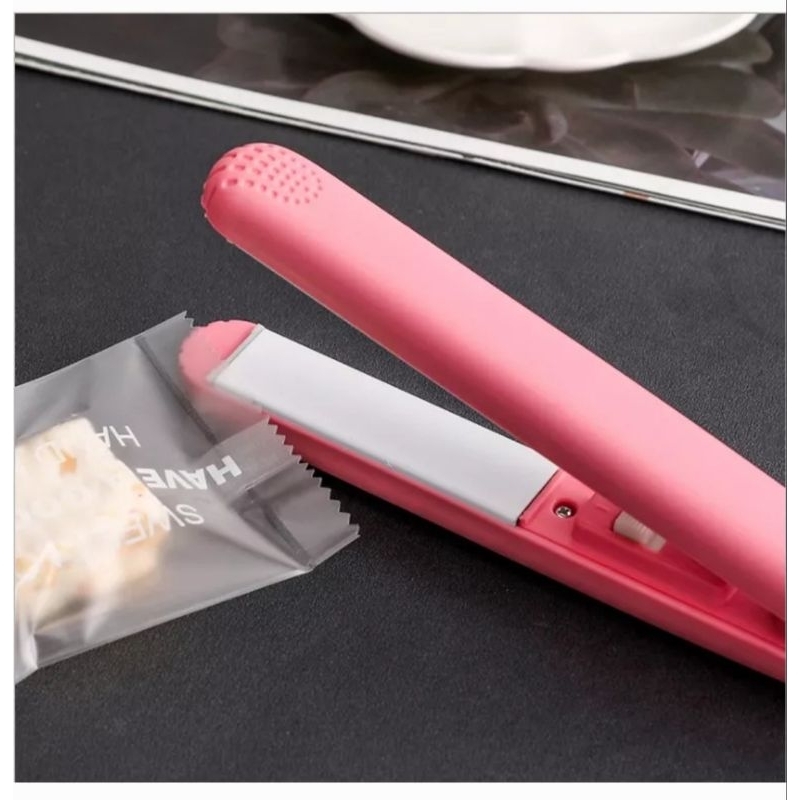 Máy hàn miệng túi mini cầm tay, kẹp hàn miệng túi