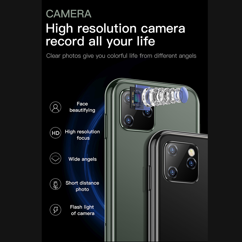 XS11 Chính Hãng 100% điện thoại di động 2.5 inch Full HD hỗ trợ 2 thông minh SIM 4G Android chơi game