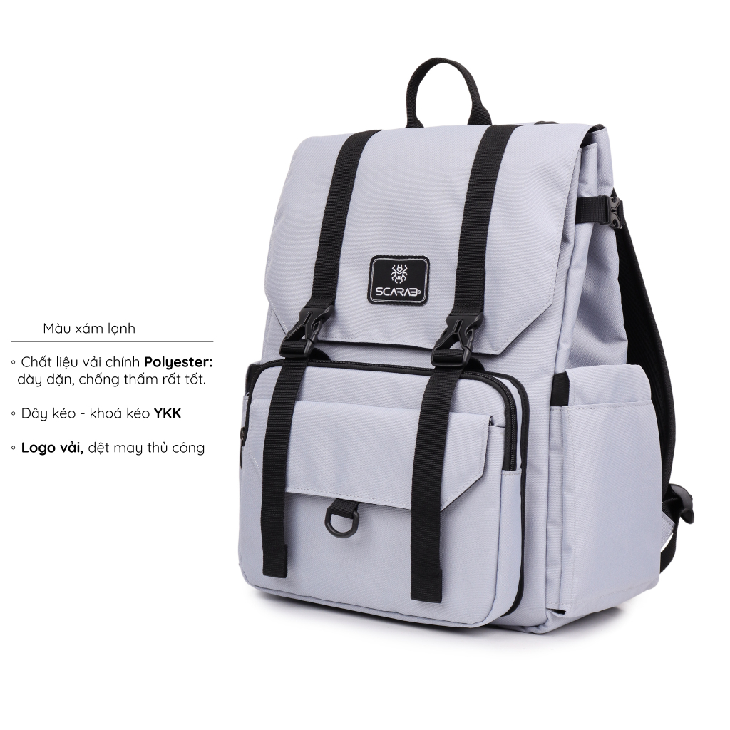 Balo Đi Học, Đi Chơi SCARAB - ADVENTURE Unisex