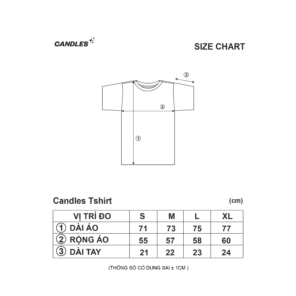 Áo thun nam nữ oversize CANDLES RESORT T-SHIRT hình in khổ lớn sắc nét chất liệu cotton 100% 280gsm