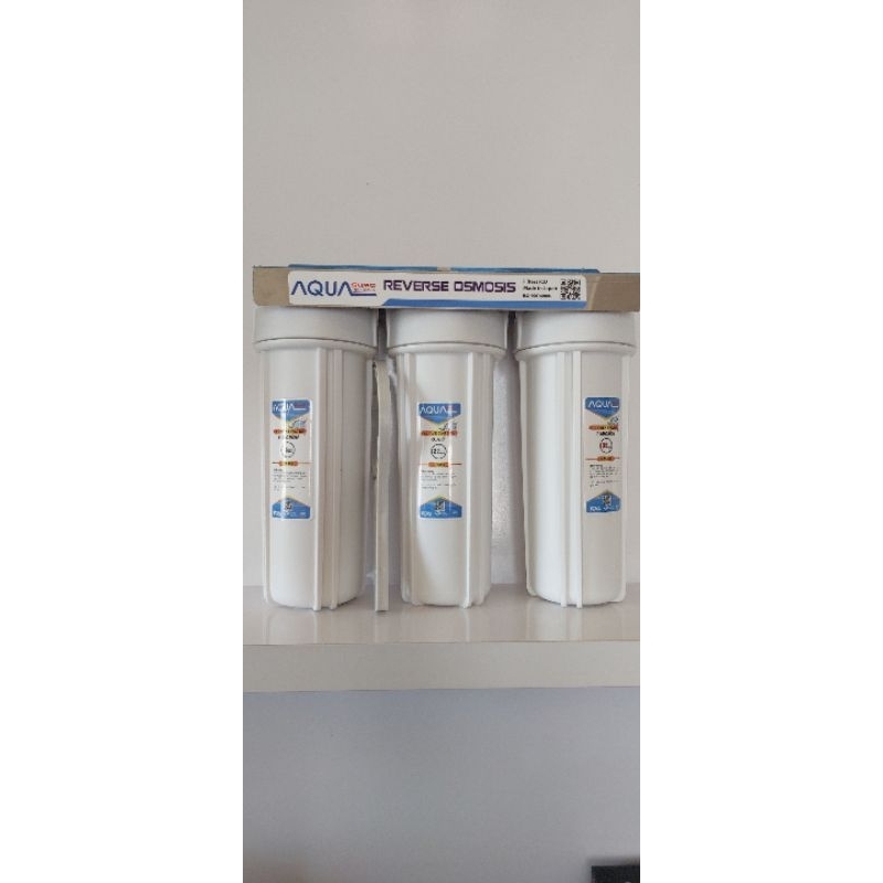 Bộ lọc 10", zen 21 organic 3 ly trắng aqua