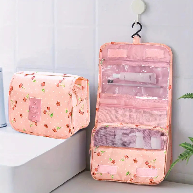 HÀNG CAO CẤP ✨Túi Đựng Mỹ Phẩm Đơn Giản, Tiết Kiệm Không Gian, Thiết Kế Tay Cầm Chắc Chắn, Bền Bỉ, Di Động Đựng Nhiều Đồ