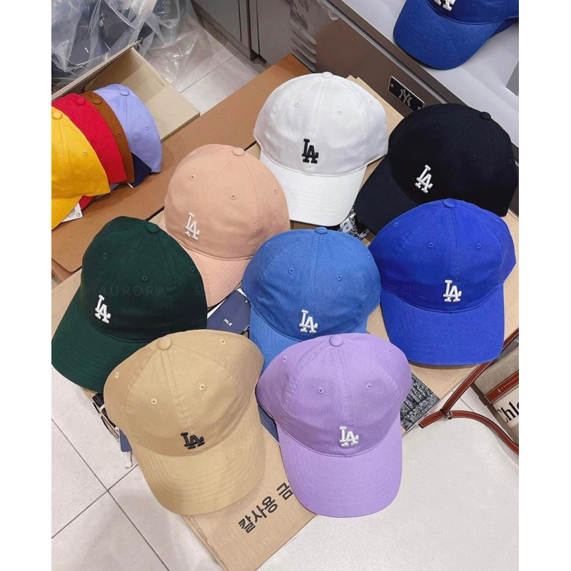 Mũ MLB Basic logo mini form mềm