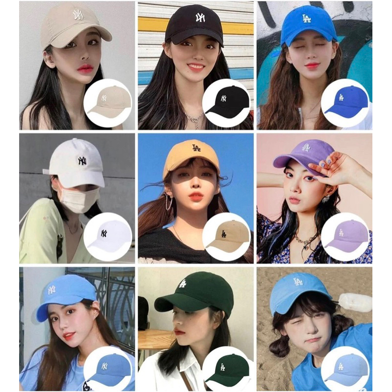 Mũ MLB Basic logo mini form mềm