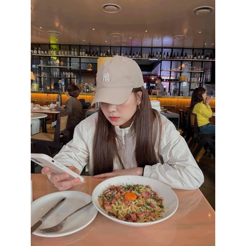 Mũ MLB Basic logo mini form mềm