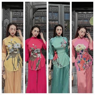 SÉT LAM TẰM ƯỚT TAY LOE/BỘ ĐI CHÙA TAY LOA TẰM ƯỚT IN 5D/SÉT PHÁP PHỤC TAY LOE