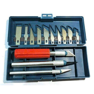 Bộ dao tỉa 13 chi tiết đa năng cắt xốp, chai lọ nhựa…