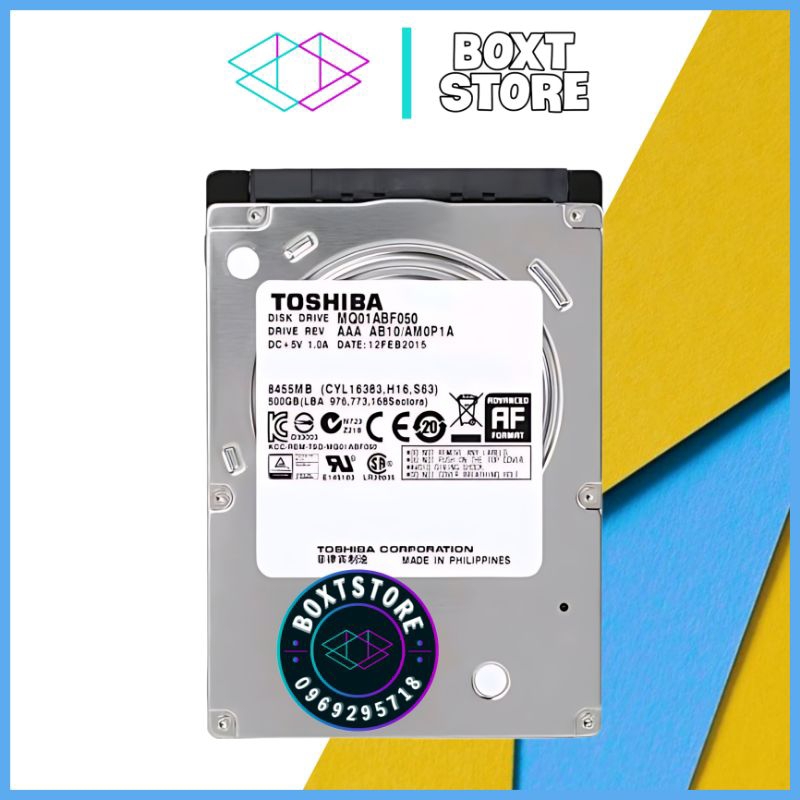Ổ Cứng HDD TOSHIBA 500GB/1TB 2.5 Inch SATA III 5400RPM