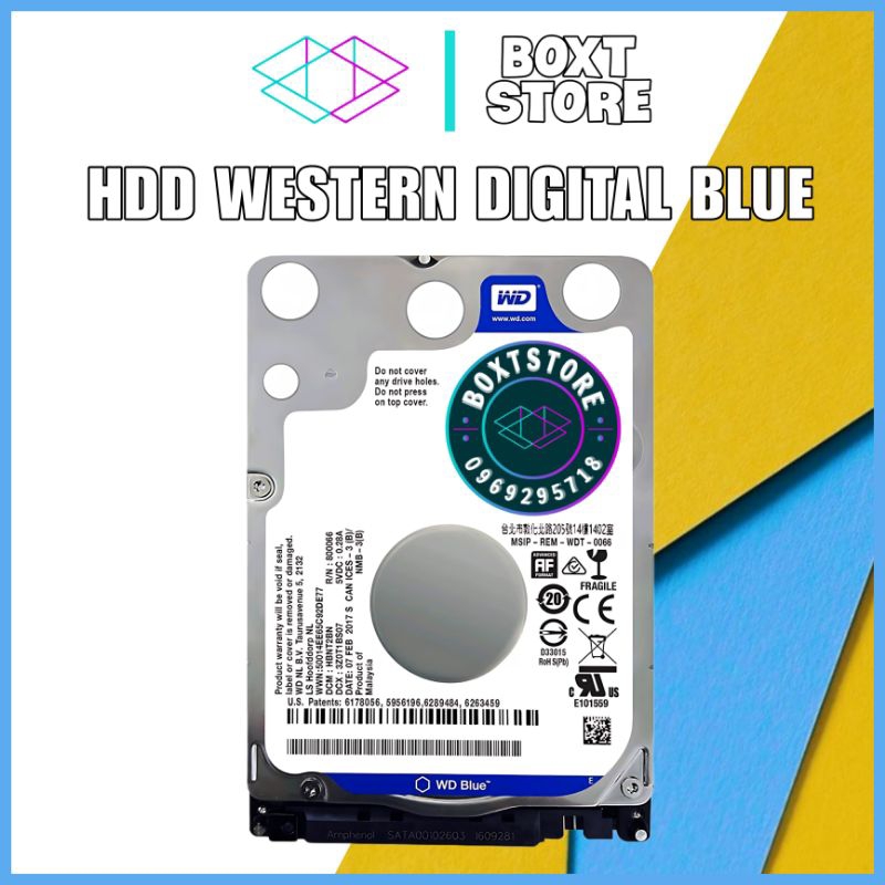 Ổ Cứng HDD WD Blue 500GB 1TB 2.5 inch SATA III 5400RPM