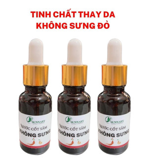 Serum đông y tái tạo cốt sâm không sưng đỏ tái tạo bong da nhanh, mạnh, sạch da mụn, thâm, nám