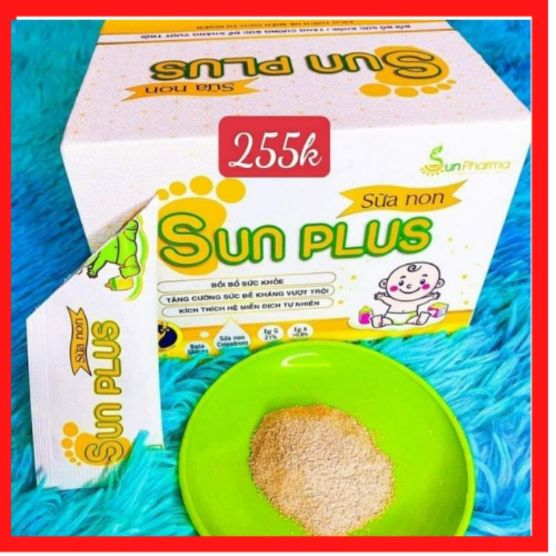 Men hữu cơ Sunplus + Sữa non Sunplus  bổ sung chất xơ, bé hết táo bón- Tăng sức đề kháng nuôi con nhàn tênh