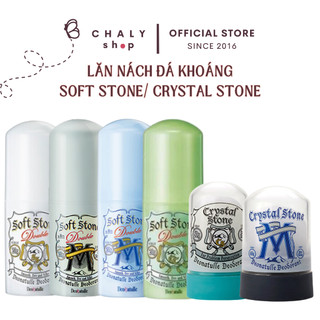 Lăn khử mùi đá khoáng Soft Stone/ Crystal Stone nội địa Nhật
