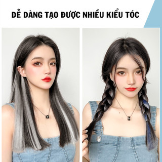 Tóc kẹp light mảnh, Tóc light chịu nhiệt