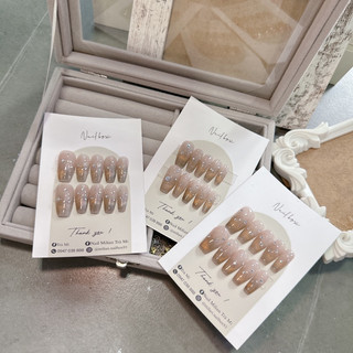NailBox [ có sẵn ] Mắt mèo đồng form thang đính đá