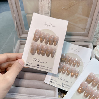 NailBox [ có sẵn ] Mắt mèo đồng form thang đính đá