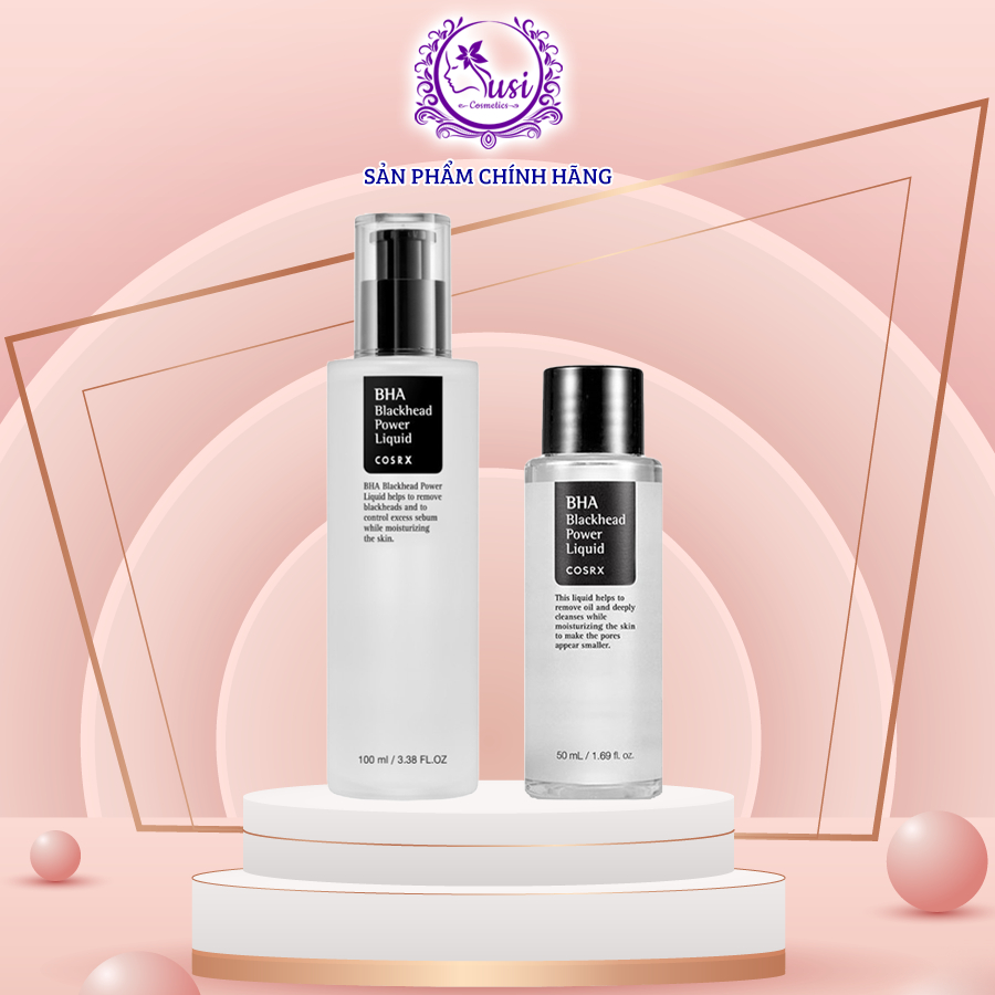 Tẩy Da Chết Hóa Học COSRX BHA Blackhead Power Liquid 50/100ml
