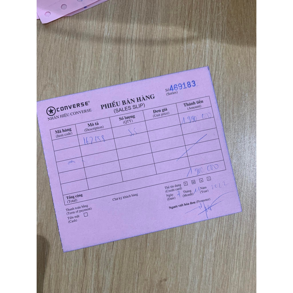 Giày sneaker CONVERSEE CHUCK 70S LOW CH