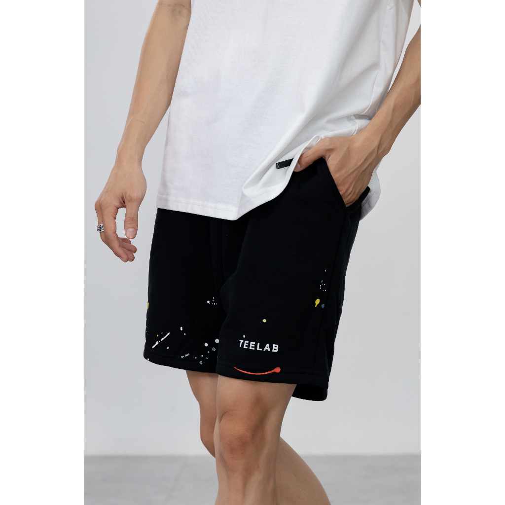 Quần Short Teelab Local Brand Unisex Painter PS042