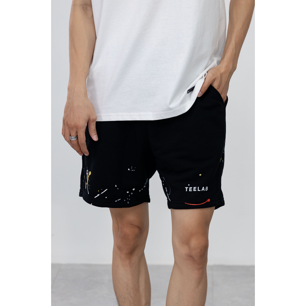 Quần Short Teelab Local Brand Unisex Painter PS042