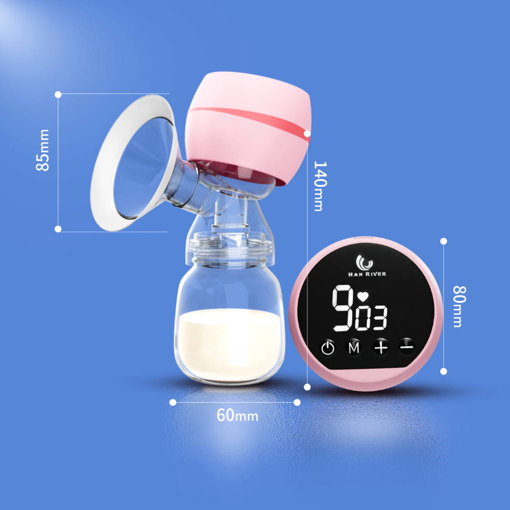 HAN RIVER Máy hút sữa điện đơn nâng cấp 9 tốc độ chất liệu pp nhập khẩu - Hàng chính hãng