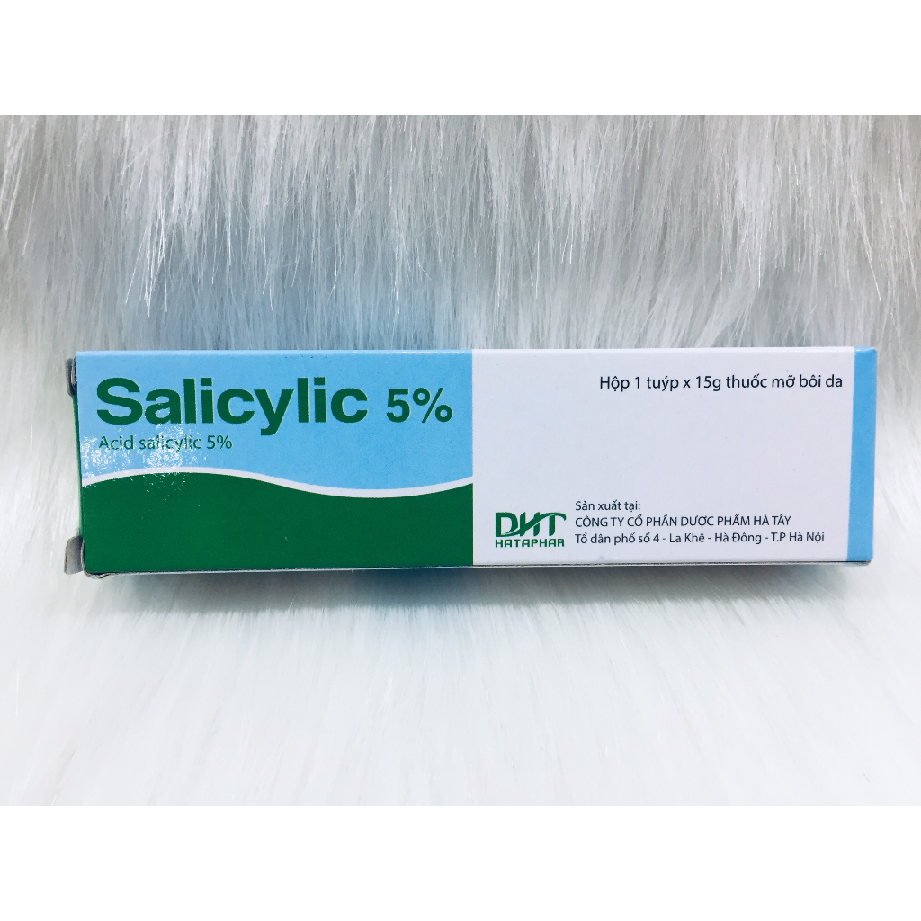 Kem bôi ngoài da làm mềm da salicylic 5% DHT 15G - Bs Bảo Hân