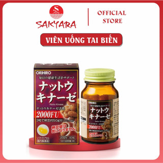 Viên uống chống đột quỵ tai biến Natto Kinase 2000FU Nhật Bản