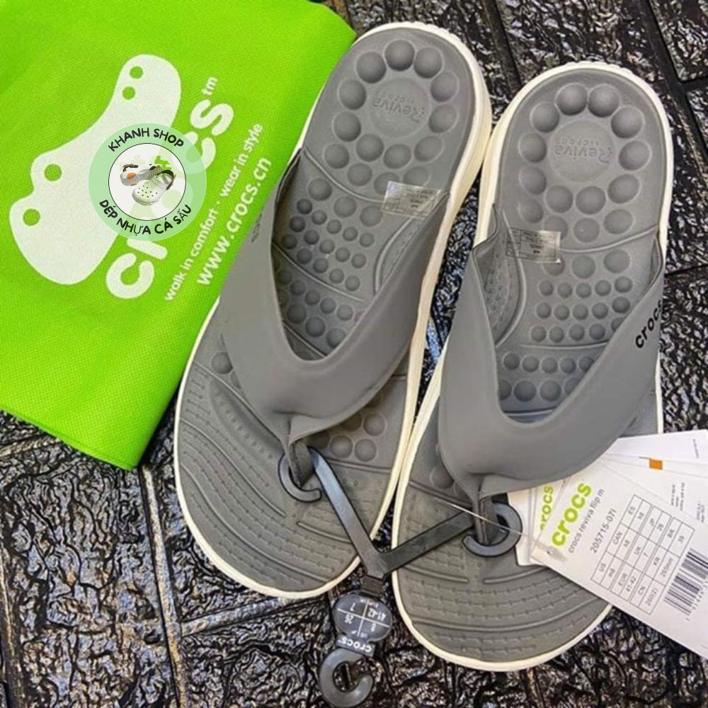 Dép xỏ ngón cross Reviva nam hàng xịn, full box