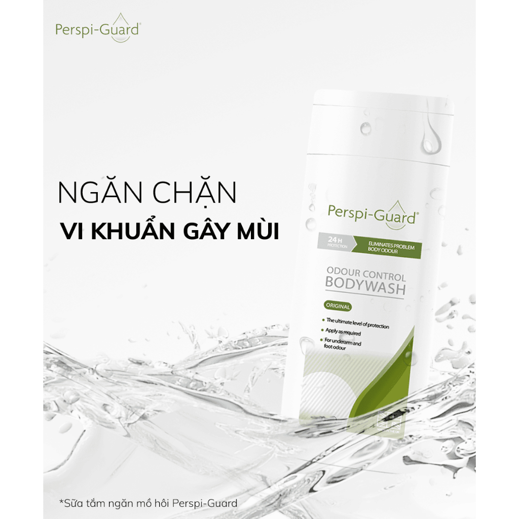 Sữa tắm khử mùi kháng khuẩn Perspi-Guard 200ml