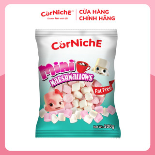Kẹo xốp Marshmallows CorNichE  200g ( trắng + hồng)