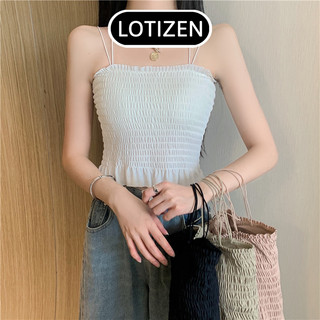 Áo bra nữ nhún dáng lửng dây mảnh Bra nữ có mút ngực Mã 623