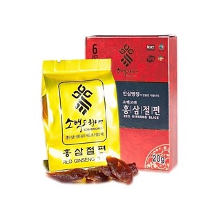 Hồng Sâm Lát Tẩm Mật Ong Sobaek Korea Red Ginseng Slice