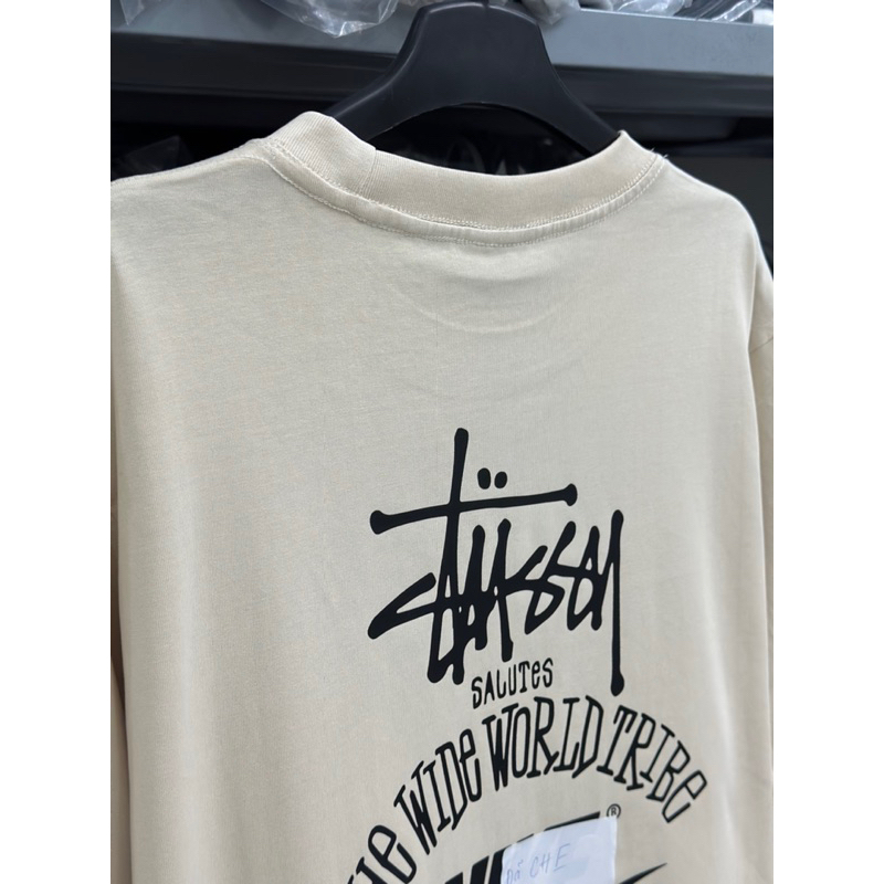 Áo thun Stussy collab Nai cao cấp, áo phông nam nữ phong cách Unisex - Hangg Full bọc Tag