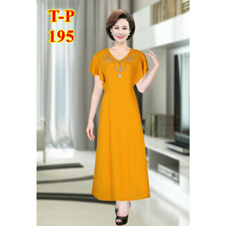 Đầm Dạ Hội Trung Niên Sang Trọng Có Big Size