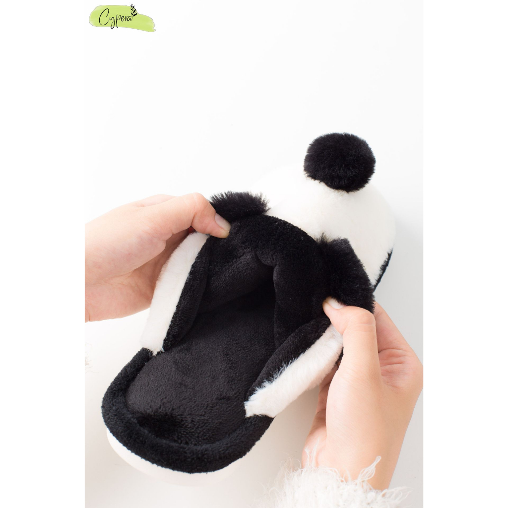 Dép bông hình cún cưng dễ thương xinh xắn mẫu mới cho nam nữ đế chống trơn - D157 - D34 - D40