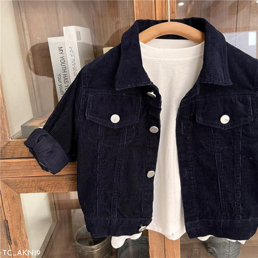 Áo khoác cho bé trai EMBES KIDS, áo khoác trẻ em 11kg đến 31kg