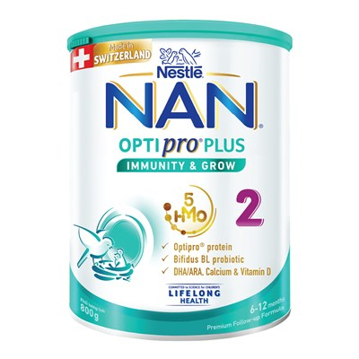 Sữa bột NAN Optipro Plus 1,2,3,4