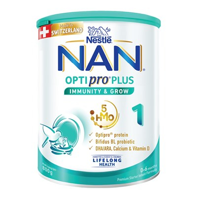 Sữa bột NAN Optipro Plus 1,2,3,4