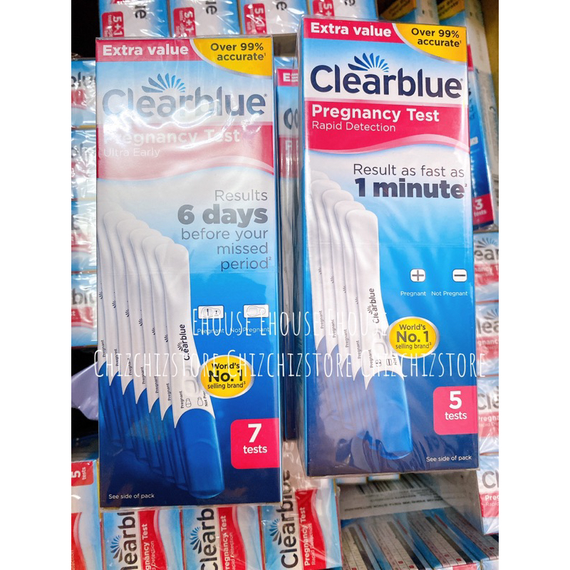 [HOẢ TỐC] Que thử sớm trước chu kỳ 6 ngày - Clearblue 6days Ultra Early