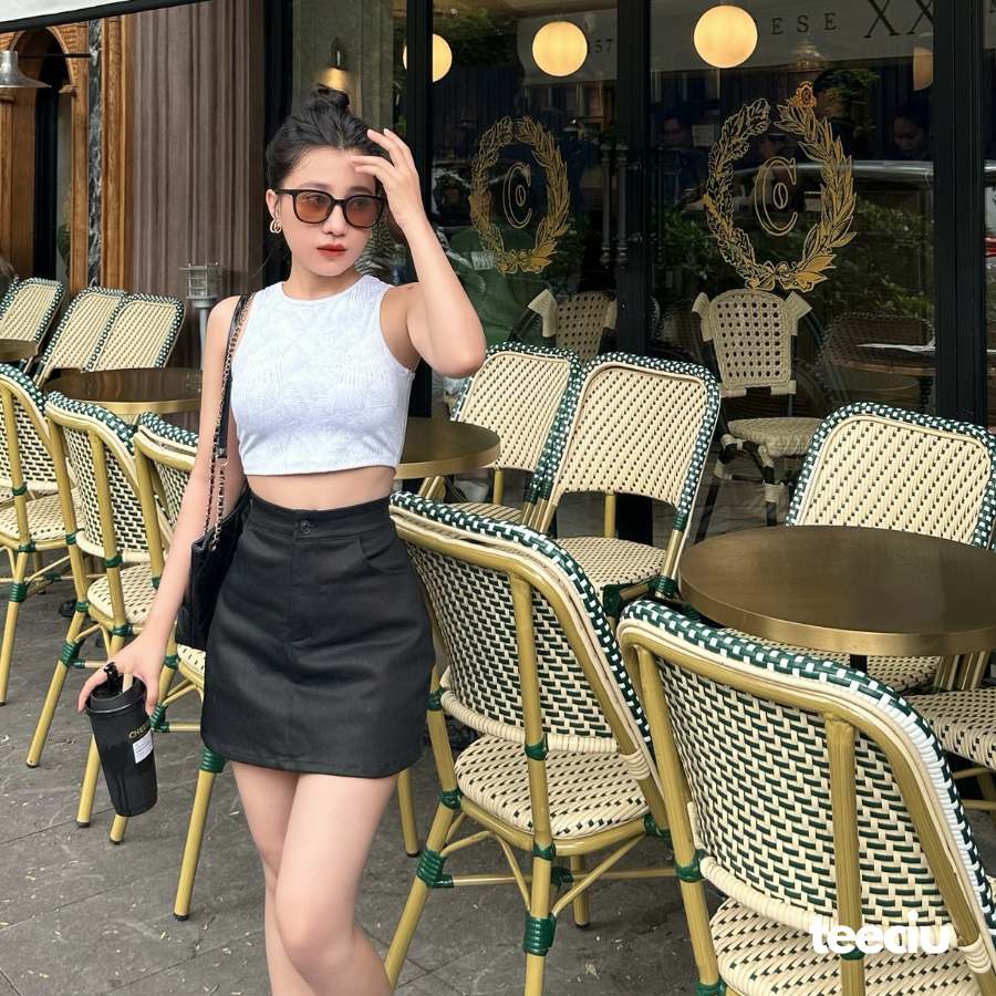 ÁO CROPTOP CLASSIC TEECIU