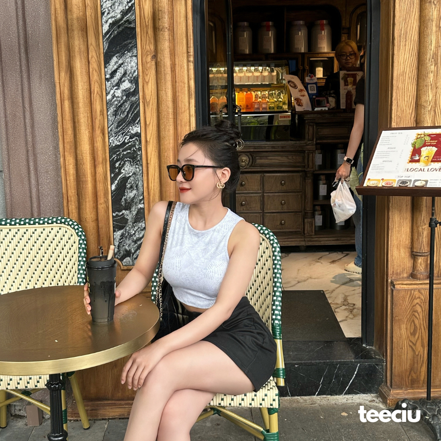 ÁO CROPTOP CLASSIC TEECIU