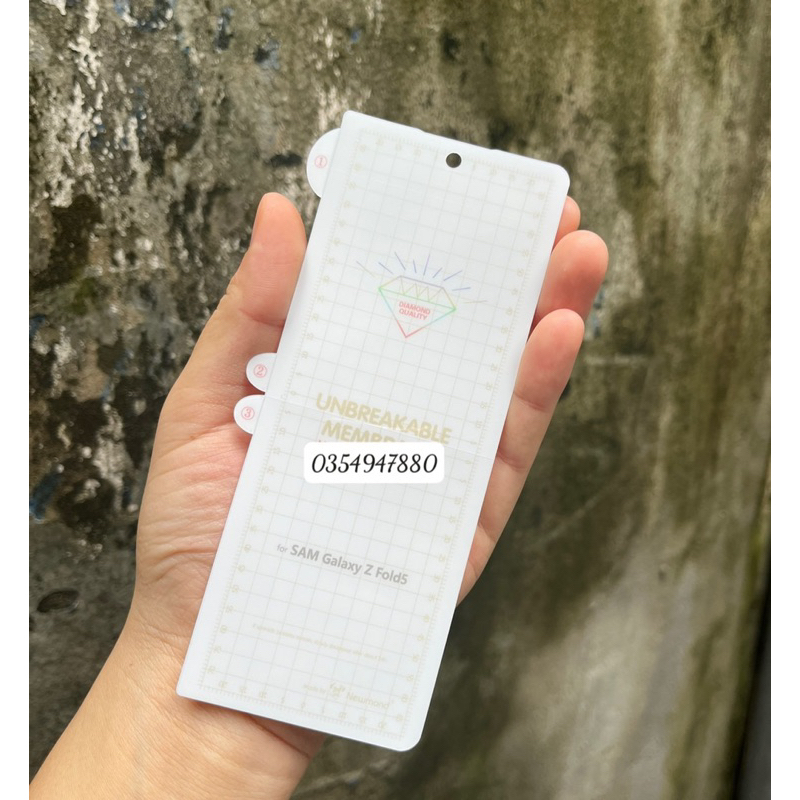 Miếng dán PPF dẻo cho Samsung Z Fold 5 5G mặt trước, mặt sau, mặt trước to full màn hình bảo vệ máy